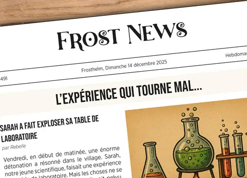 Preview du Frost News