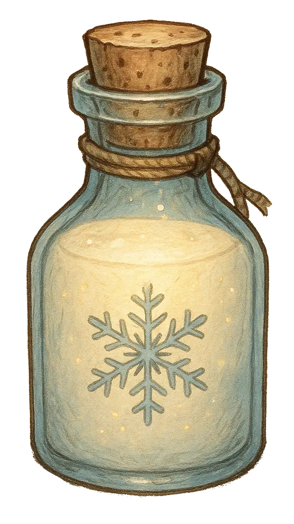 Une fiole de Lait de Renne Légendaire